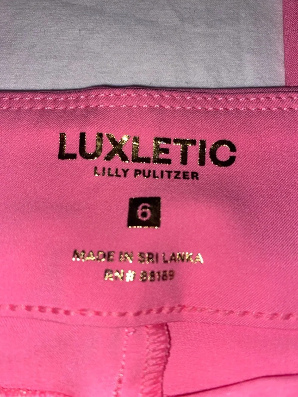 Lilly Pulitzer Bright Pink Ponte Pull-On Skinny Pants - Picture 4 of 10